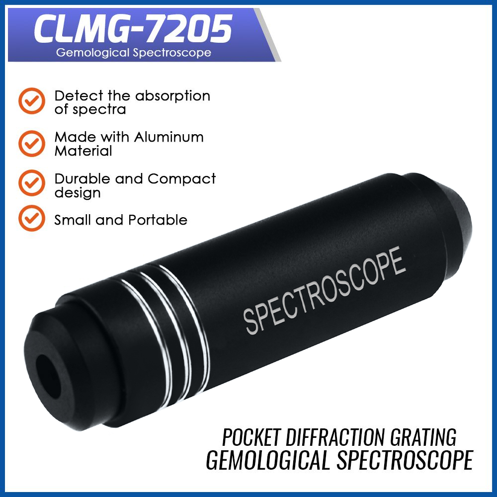 Spectroscope Handheld - Wytrzymała siatka spektroskopowa do difrakcji, narzędzie