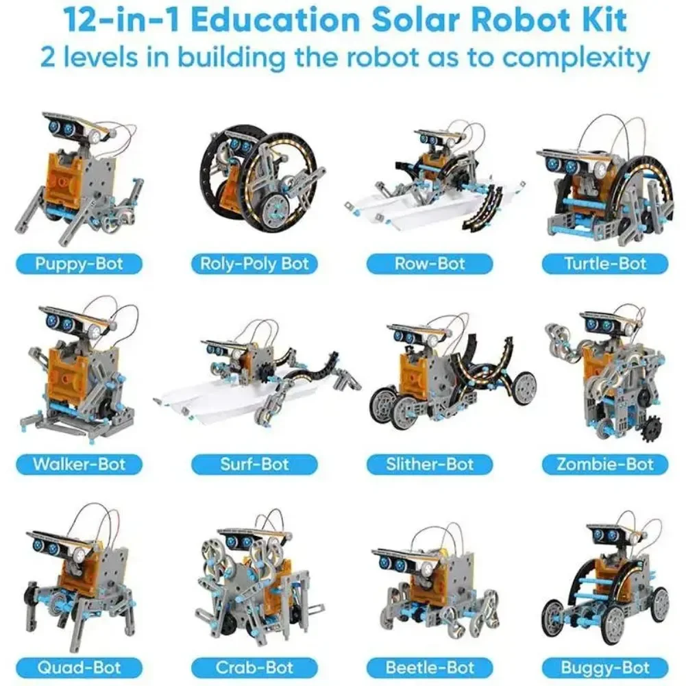 13 w 1 Robot zasilany energią  – Science Robot recenzja i cena